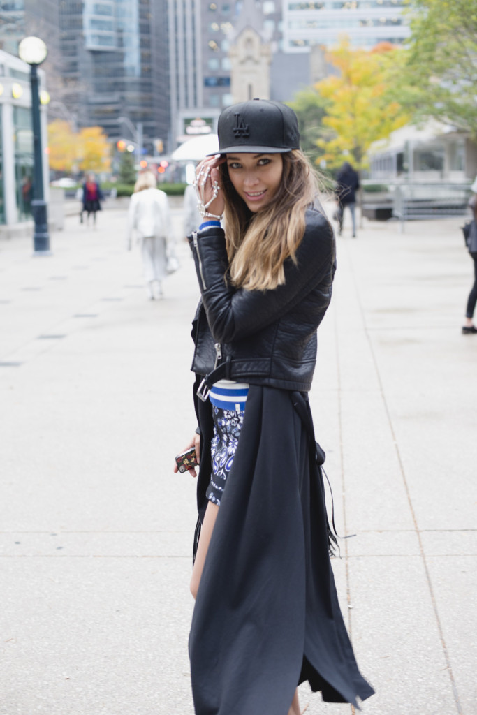 Streetstyle fashion at Toronto Fashion week. Photo by Mauricio Calero