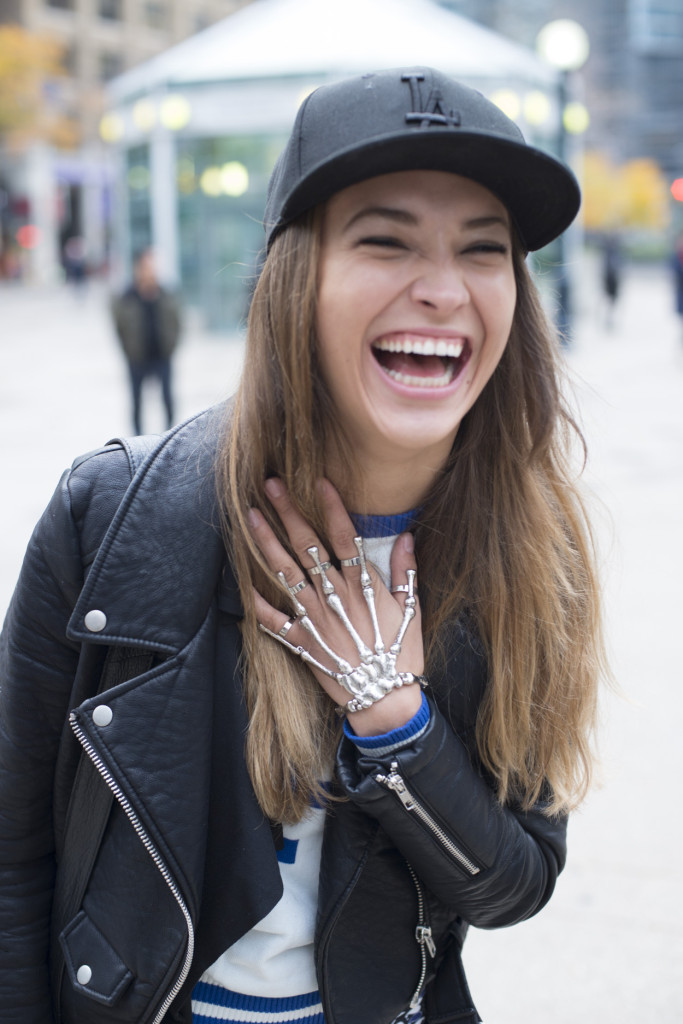 Streetstyle fashion at Toronto Fashion week. Photo by Mauricio Calero