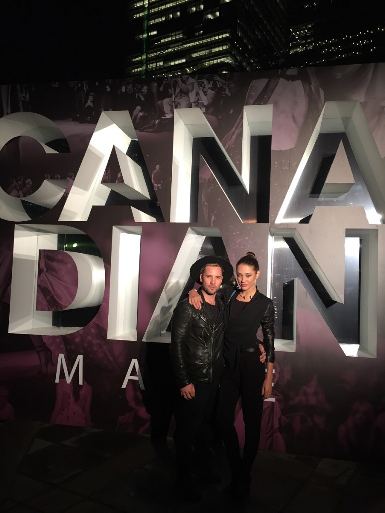 Samuel Black and Ksenia Mz at Rudsak in Toronto