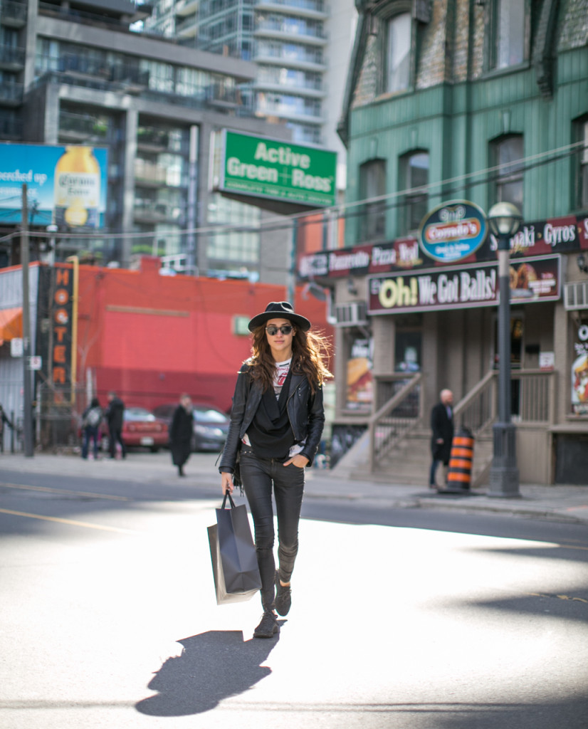 Ksenia Mz at Toronto Fashion Week with RUdsak. Photo by Samuel.Black