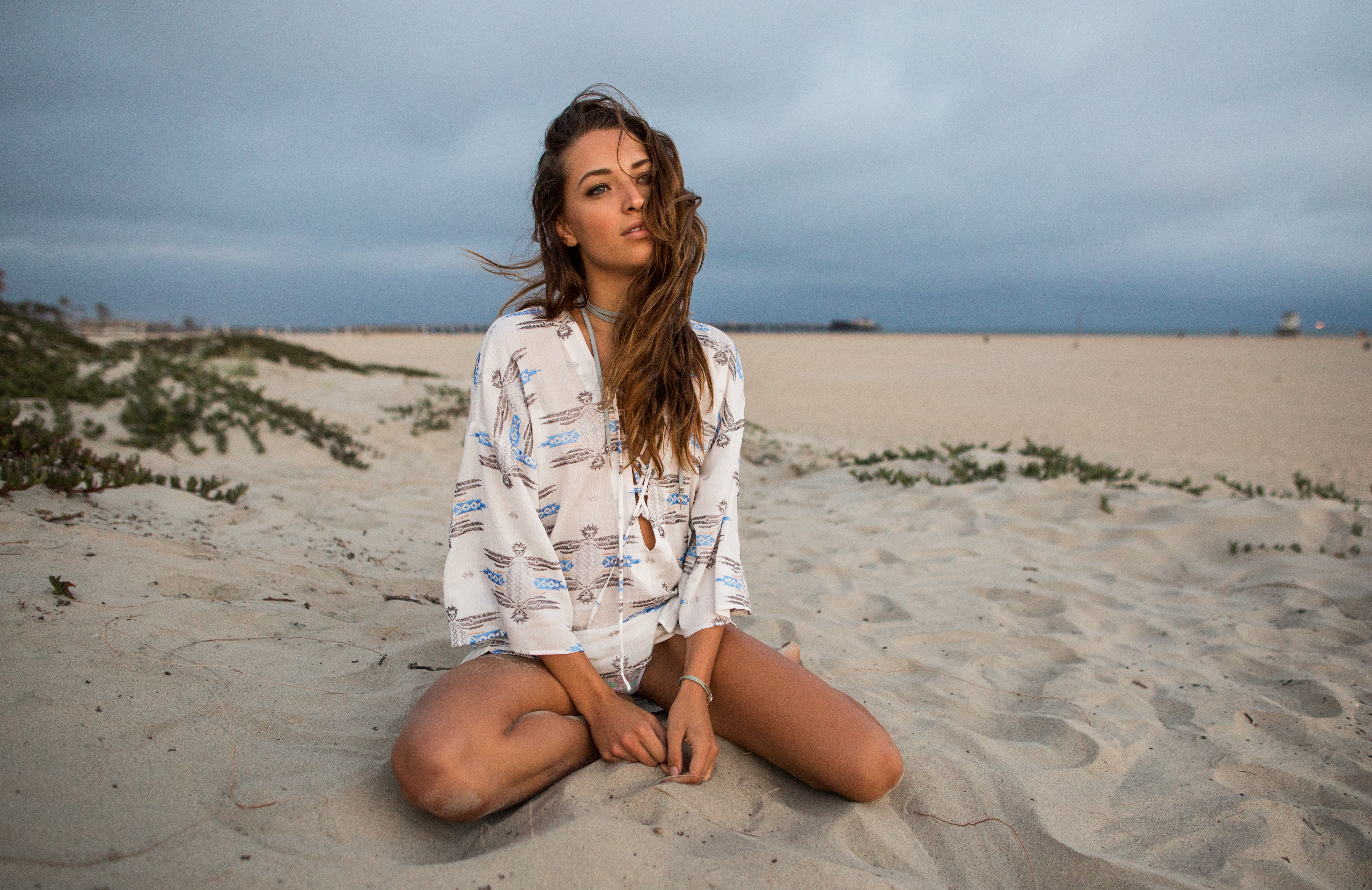 Fashion Editorial on the beach: native wishes. Photos by Samuel.Black
