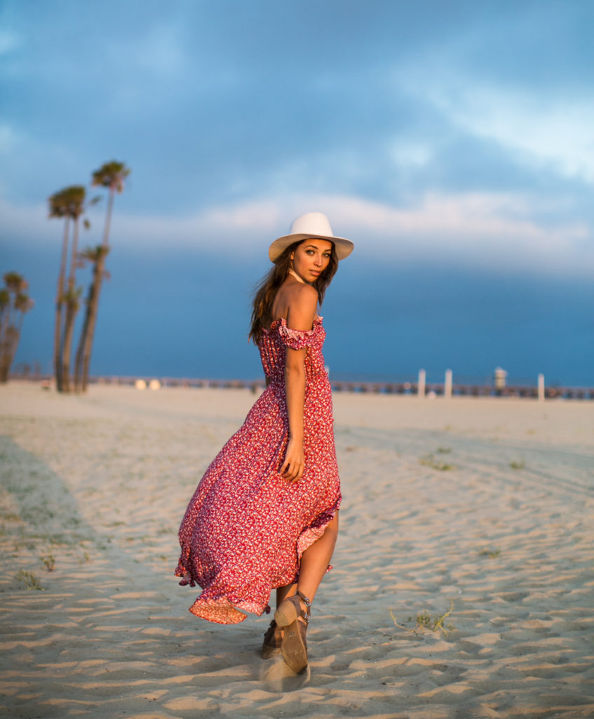 Western World Fashion Editorial on the Beach. Photos by Samuel.Black