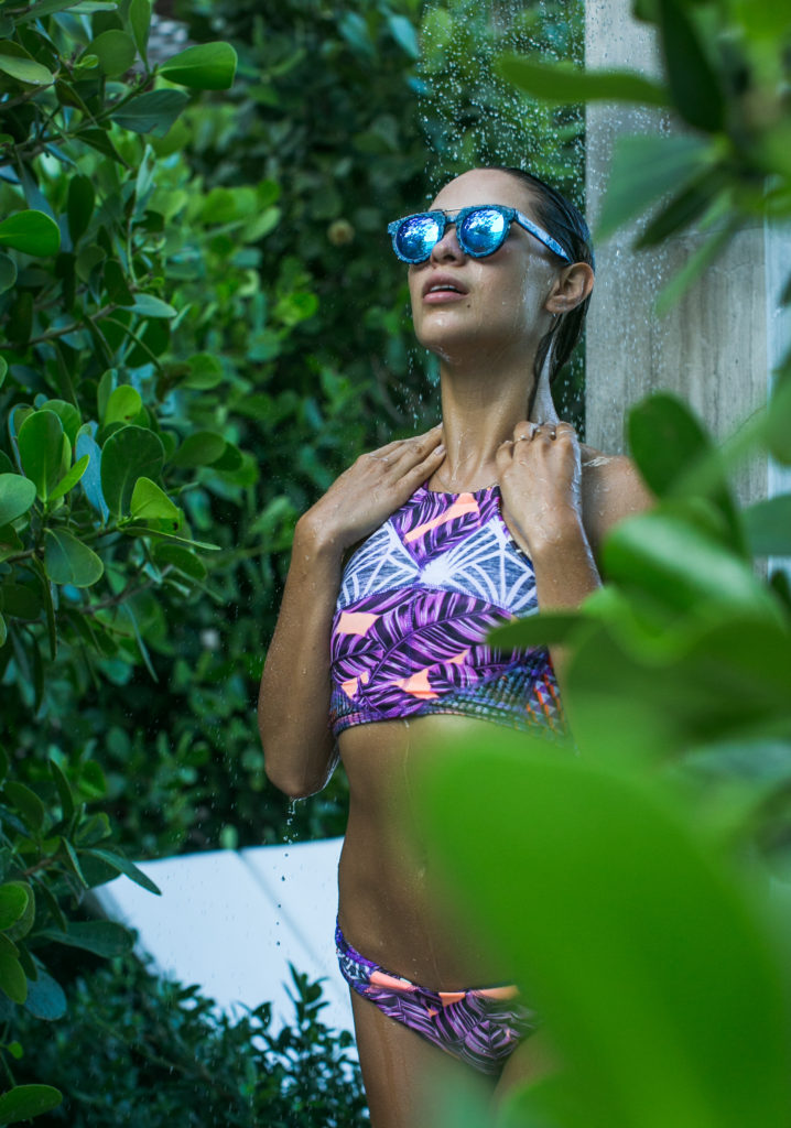 Tropical Island hideaway in Maaji Swimwear. Photos by Samuel.Black