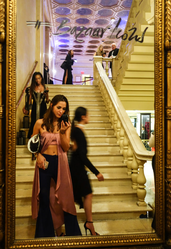 Xenia Mz at Harpers Bazaar Part hosted by Carine Roitfeld at Plaza Hotel.