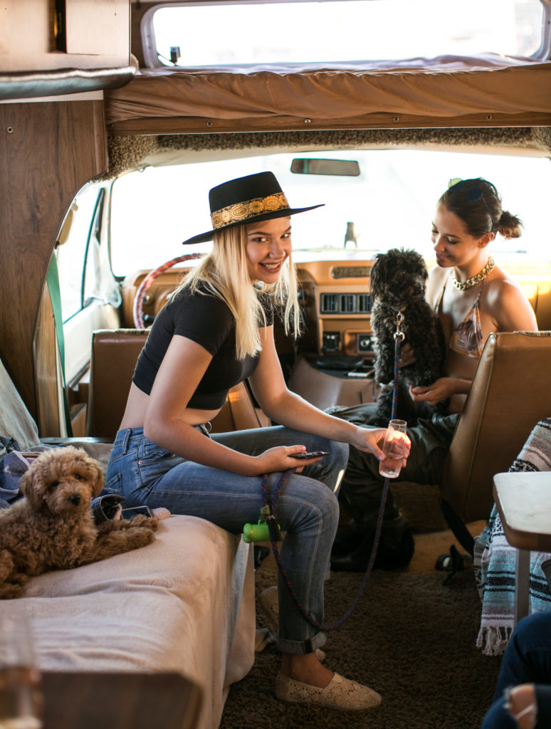 Xenia's Sister Masha in Long Beach. Brougham Adventures. Photo by Samuel.Black