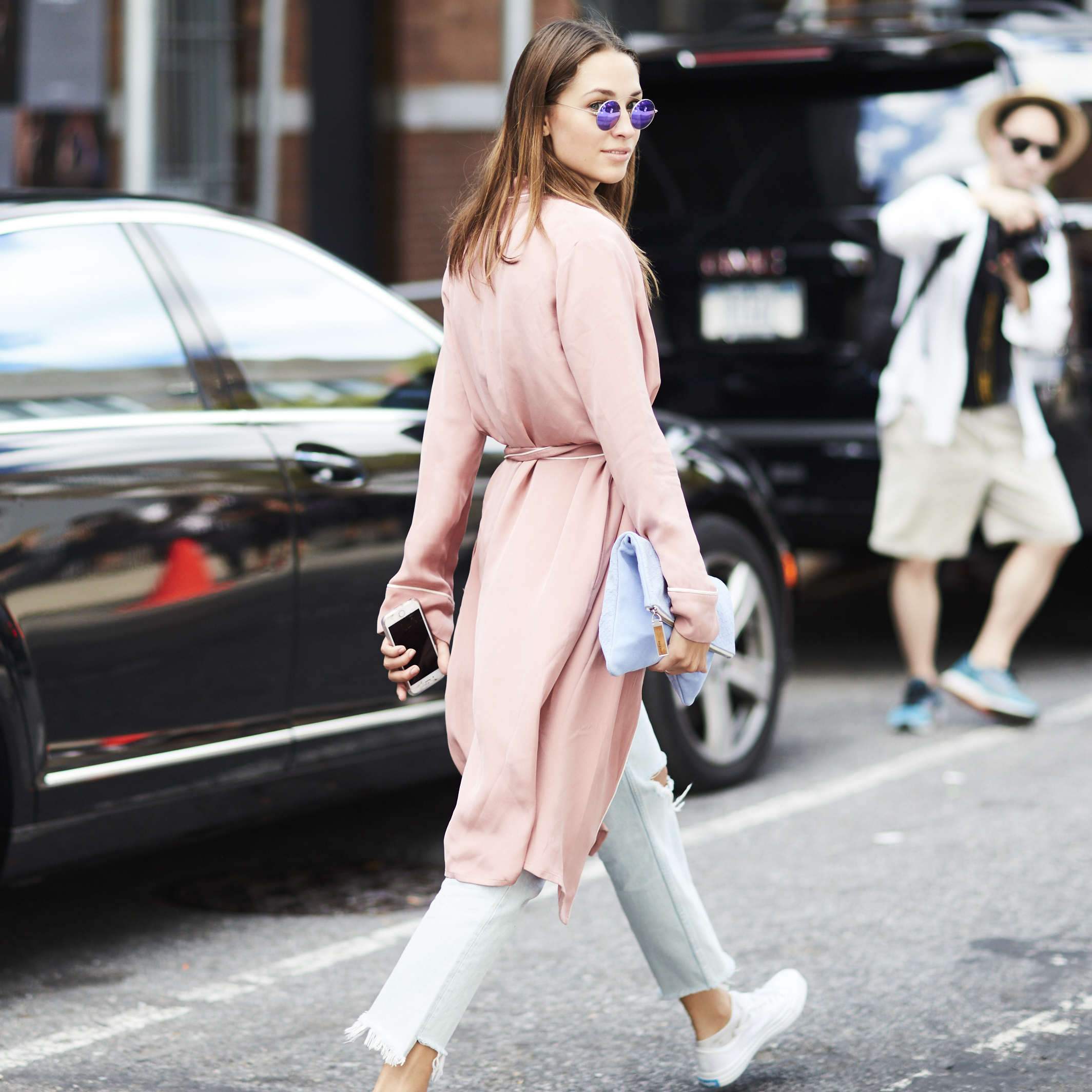 Xenia's NYFW Diaries Part 5 streetstyle fashion. Photo by Ben Fink