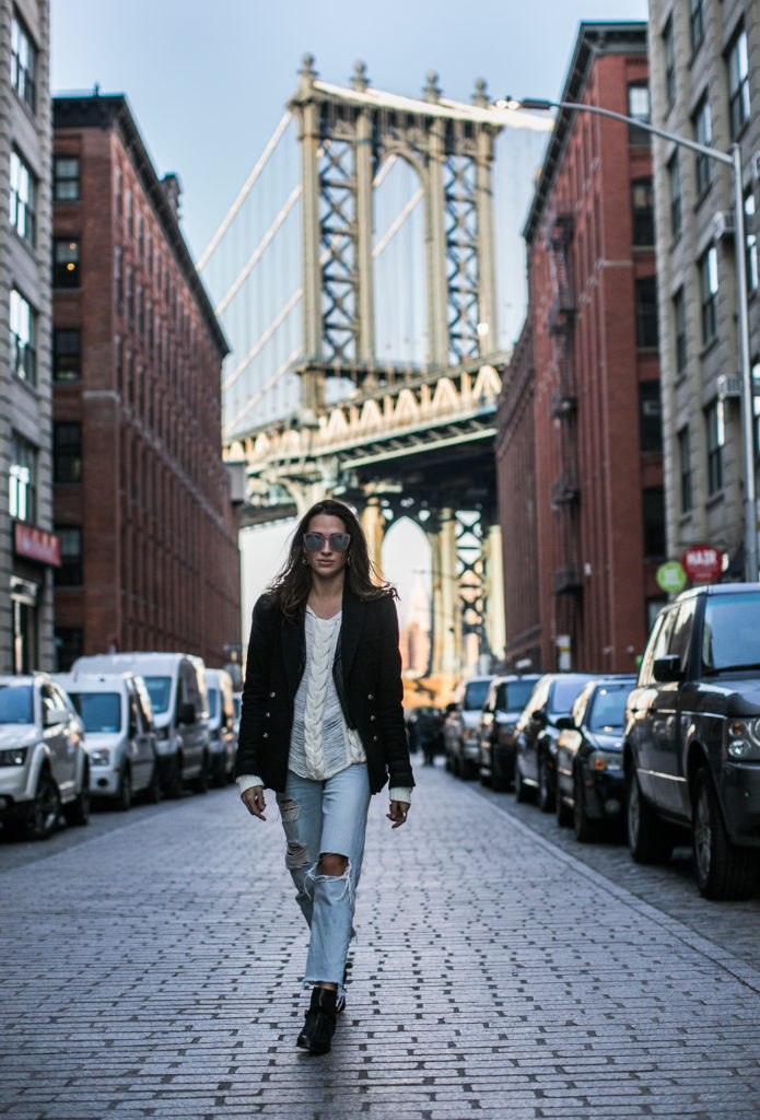 Xenia.Mz Russian Blogger Streetstyle Adventures in New York City During Christmas. Photo by Samuel.Black