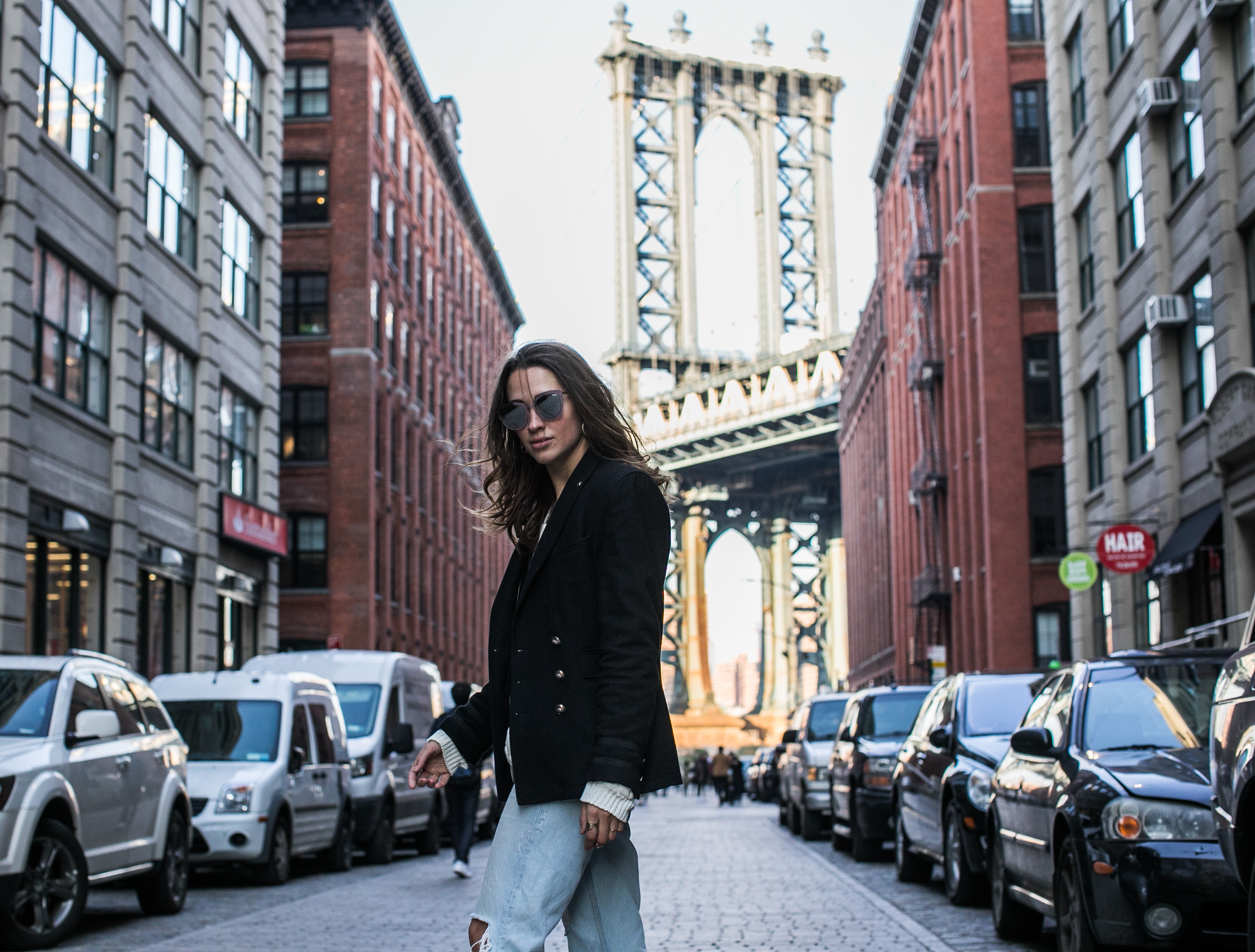 Xenia.Mz Russian Blogger Streetstyle Adventures in New York City During Christmas. Photo by Samuel.Black