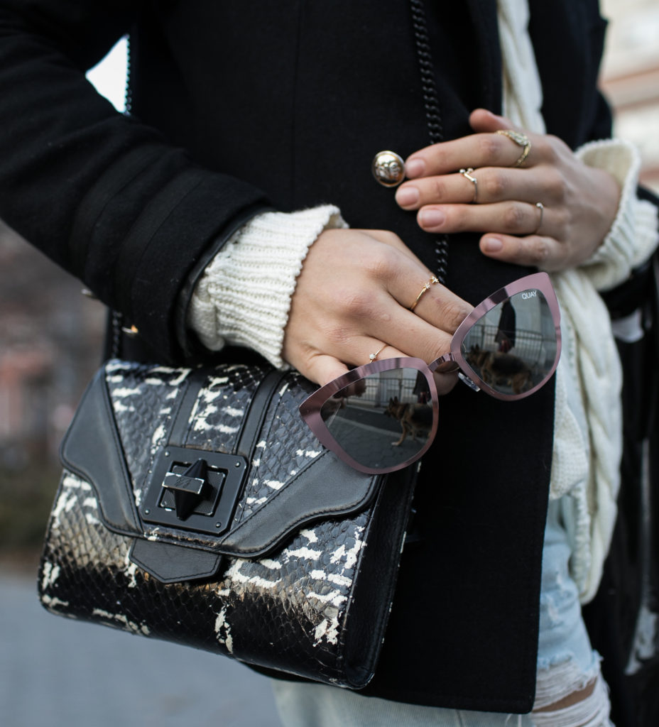 Xenia.Mz Russian Blogger Streetstyle Adventures in New York City During Christmas. Photo by Samuel.Black