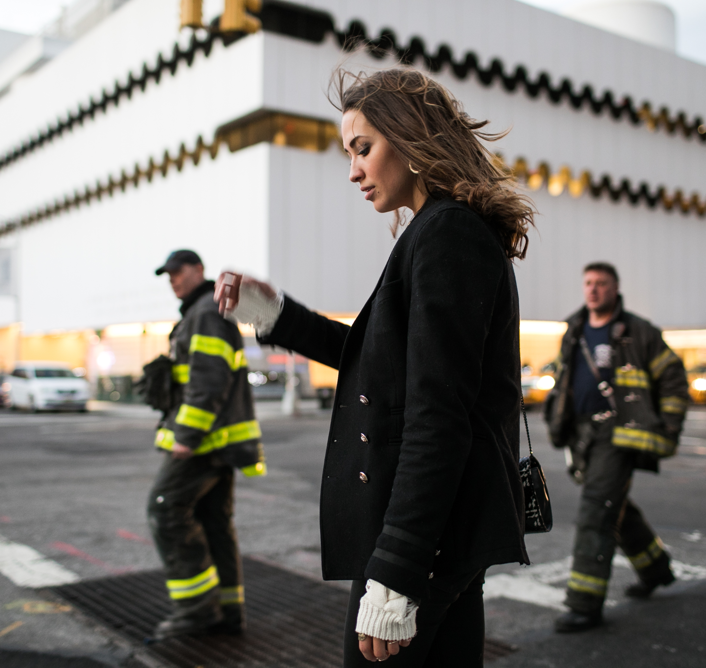 Xenia.Mz Russian Blogger Streetstyle Adventures in New York City During Christmas. Photo by Samuel.Black