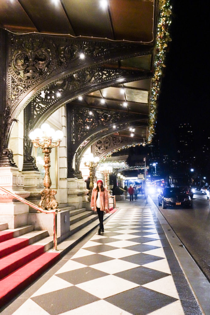 Xenia.Mz Russian Blogger Streetstyle Adventures in New York City During Christmas. Photo by Samuel.Black