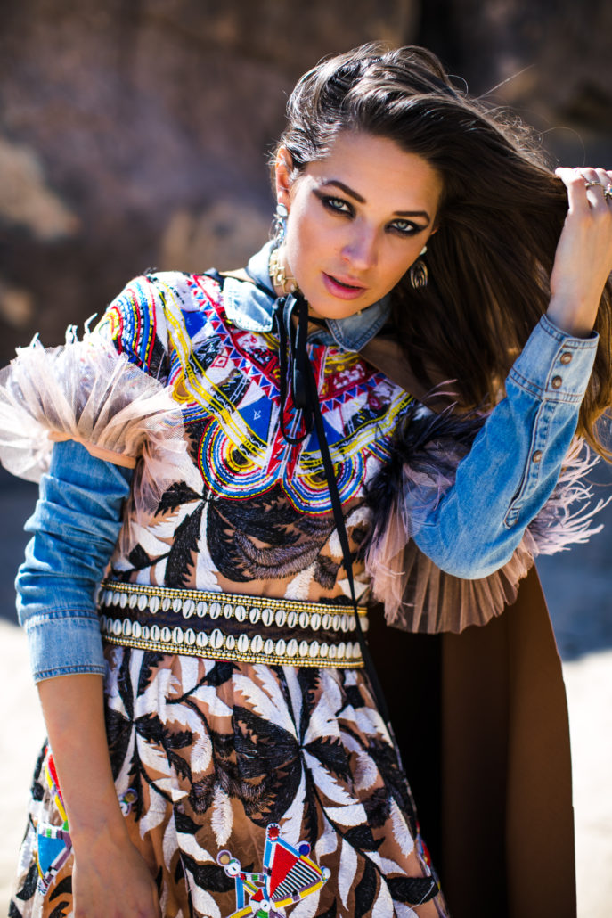 Desert NoMad Editorial. Photos by Samuel Black. Coachella festival fashion style.