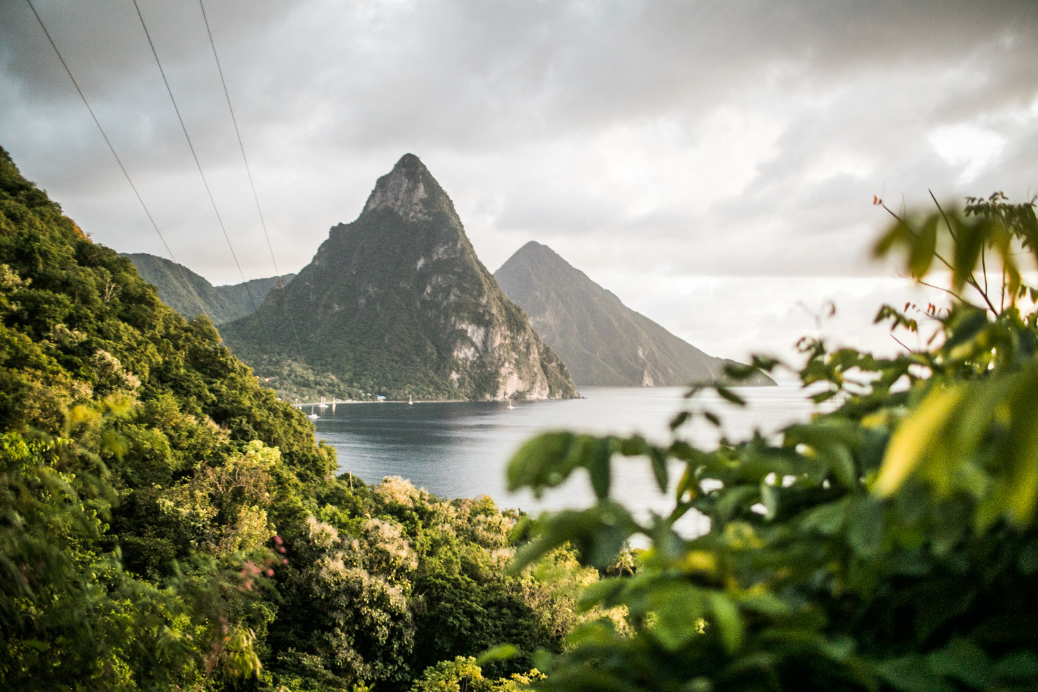 Adventures in St. Lucia. Blogger Xenia Mz photographed by Samuel Black