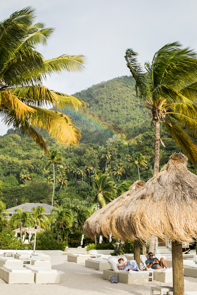 Adventures in St. Lucia. Blogger Xenia Mz photographed by Samuel Black