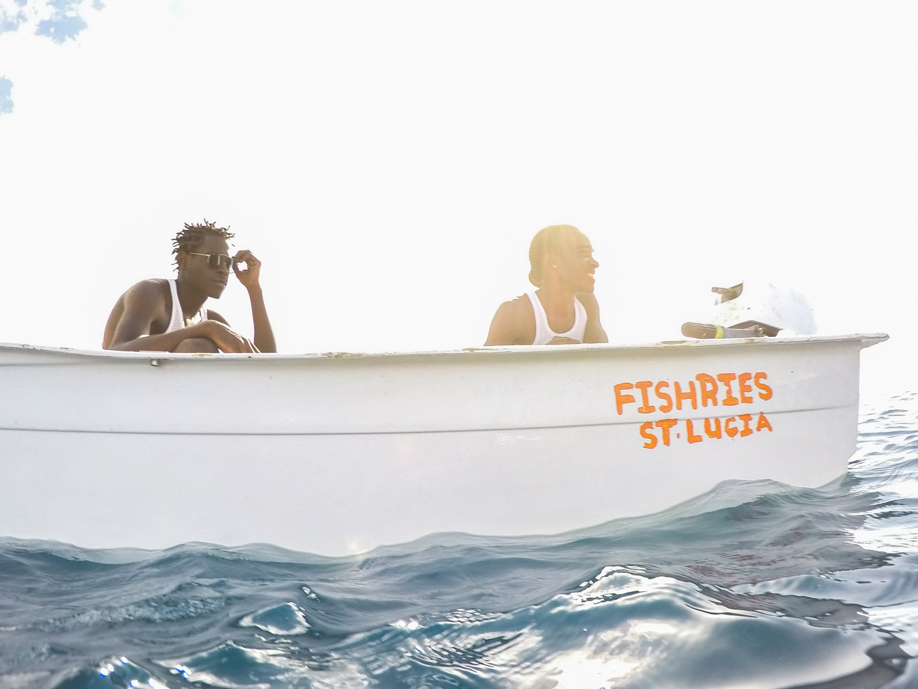 Adventures in St. Lucia. Blogger Xenia Mz photographed by Samuel Black