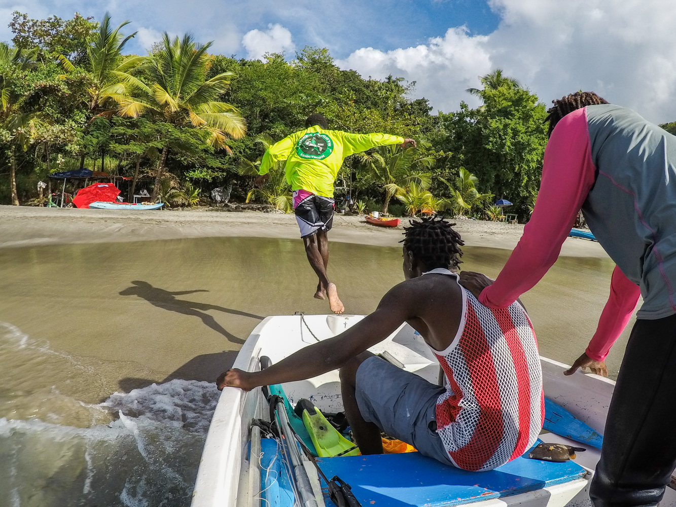 Adventures in St. Lucia. Blogger Xenia Mz photographed by Samuel Black