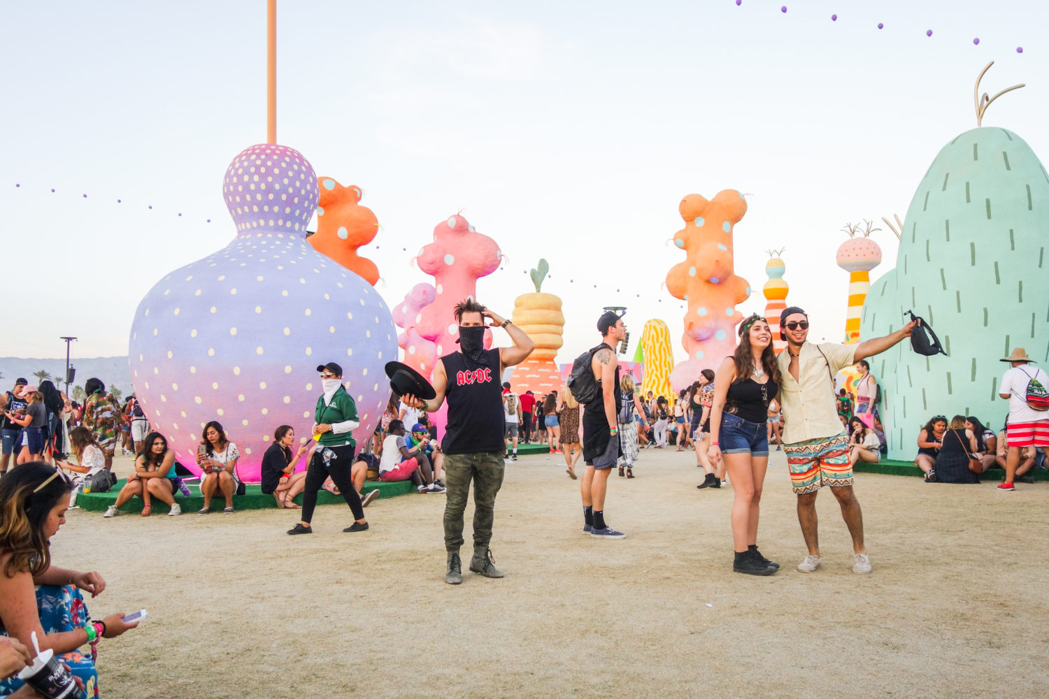 Coachella 2017 Weekend 2 festival fashion style seen on blogger model Xenia.Mz. Photos by Samuel Black